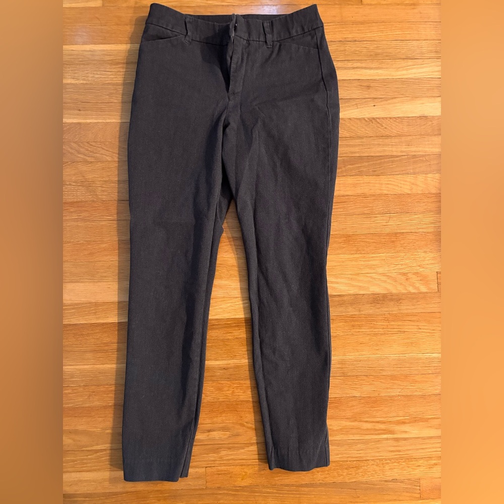 women’s dark grey work Pants